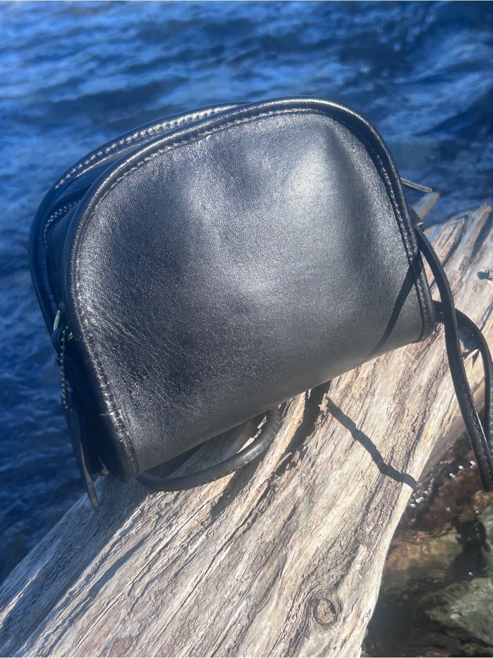 Vintage Coach 9017 Abbie Zip Crossbody Made in the United States 🇺🇸 - Picture 3 of 12